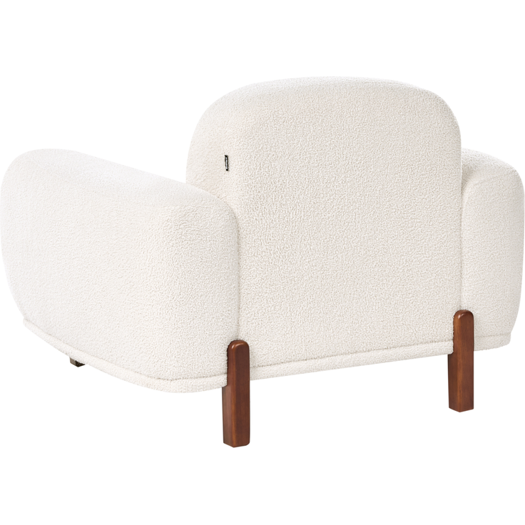 Sessel Bouclé weiß ODNES – Bild 6