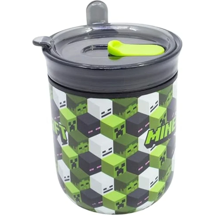 Minecraft Signature To Go Tasse 470 ml mit Schiebedeckel für Alltag und Büro – Bild 2