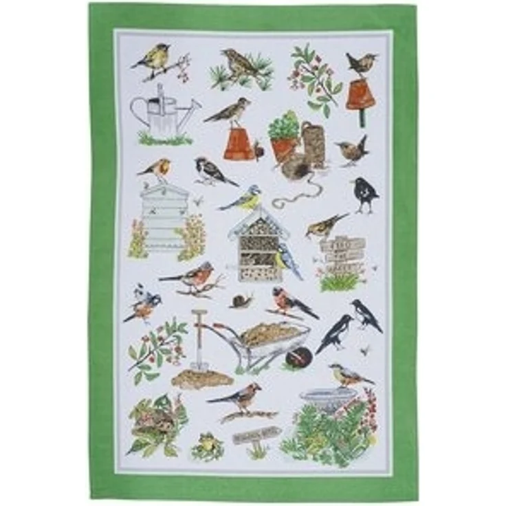 Ulster Weavers Geschirrtuch Garden Birds, (Set, 1-tlg, Set), perfekte Ergänzung für Ihre Küche, 100% Baumwolle, 48x74 cm – Bild 6