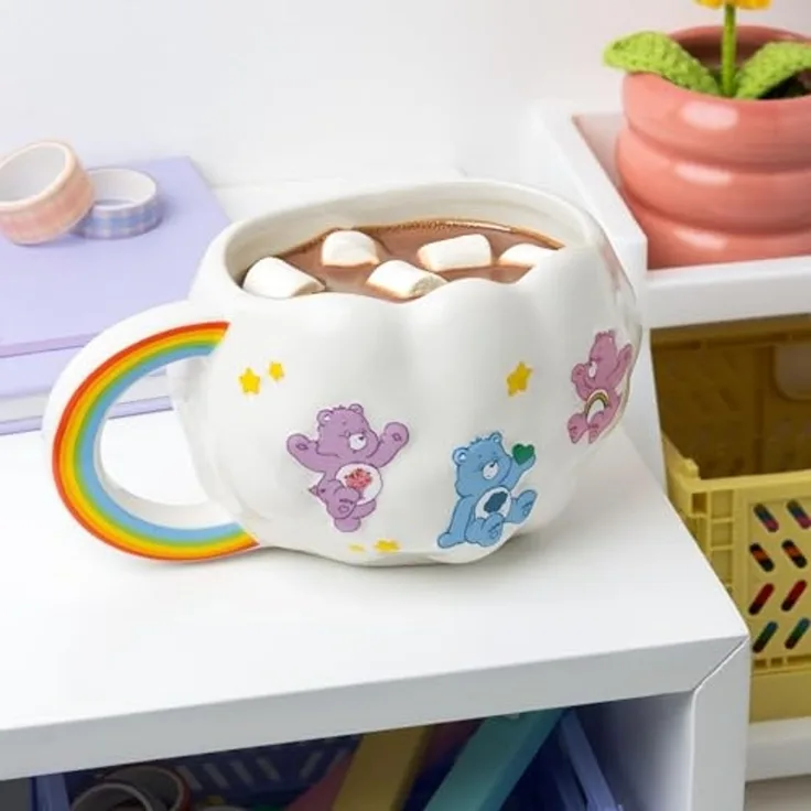 Paladone Tasse Die Glücksbärchis Shaped Tasse, 1-tlg, sehr detailliert