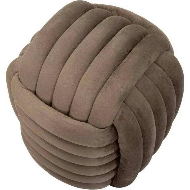 Dmora Pouf Bozzente, Mehrzwecksessel, Nachttisch, Hockerhocker, 45x45 h45 cm, Grau – Bild 5