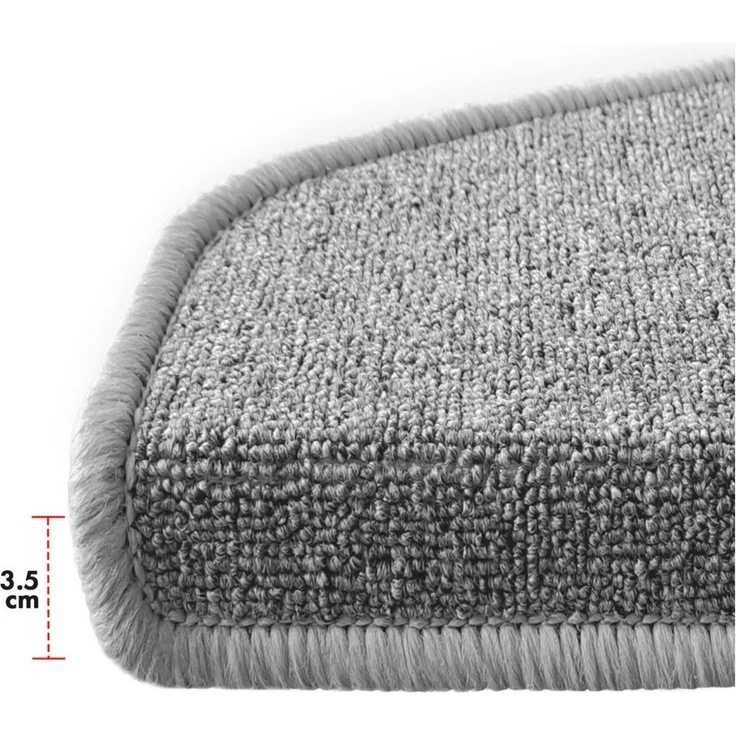Floordirekt Stufenmatte London Pro, Im modernen Design, Halbrund, Rutschhemmende Oberfläche – Bild 2