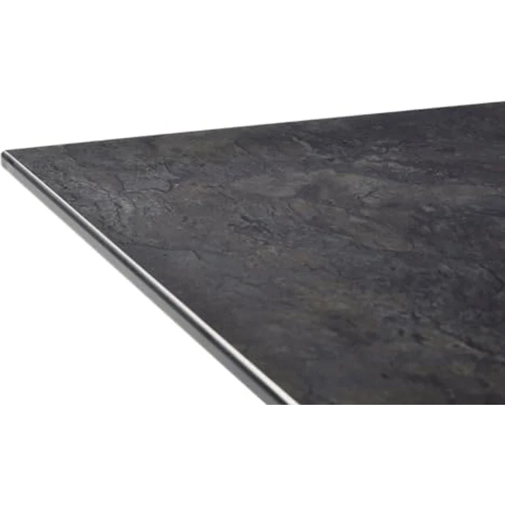 Klapptisch >Boulevard< in Schiefer anthrazit, Polytec® - 120x73x80cm (BxHxT) – Bild 4