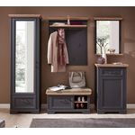 Garderoben Set JASMIN GH84 Farbton Graphit 5-teilig