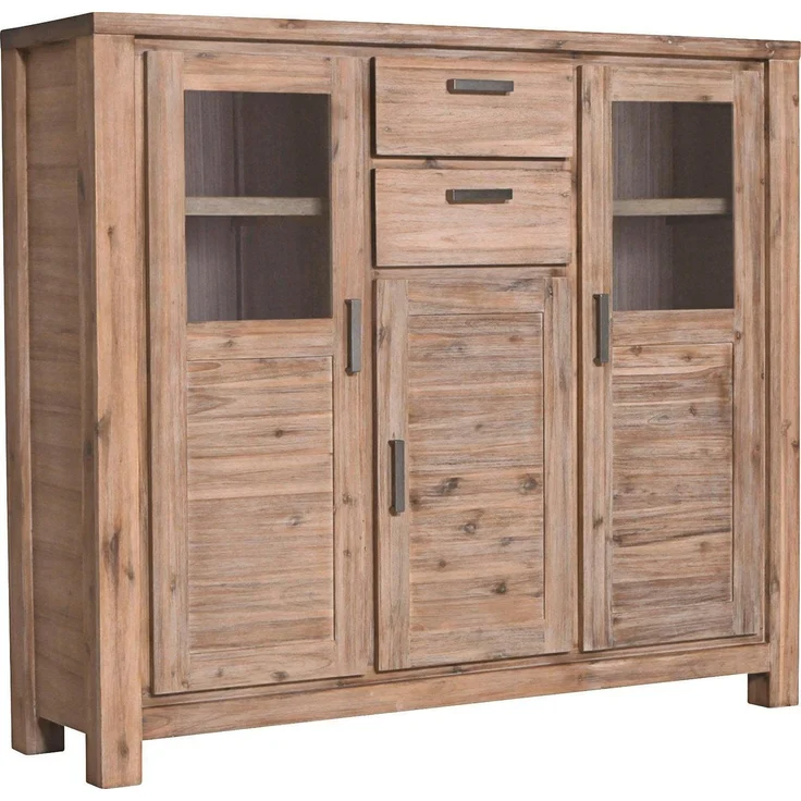 Gutmann Factory Highboard Tunis, Vitrine, Höhe 140 cm – Bild 4