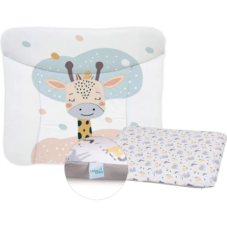 Ceba Baby® Wickelauflage 75x72 cm – Weiche Baby Wickelunterlage - Wasserdicht, abwaschbar - inkl. abnehmbarem Baumwollbezug – Für Jungen und Mädchen – OEKO-TEX® Standard 100 – Made in EU – Bild 1