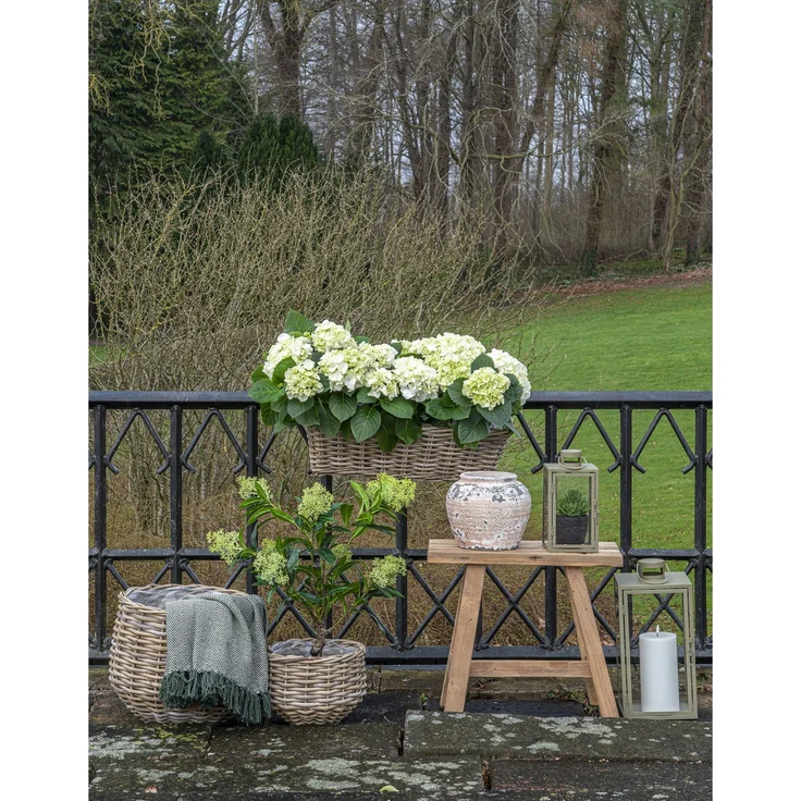 House Nordic Körbe, Kubu Rattan, natur, Set af 2 – Bild 8