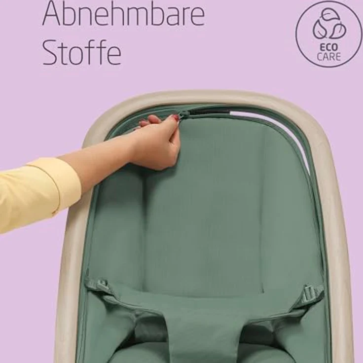 Maxi-Cosi Kori, Babywippe 2-in-1 für Neugeborene bis 9 kg, mit gepolsterter Einlage und Wippfunktion – Bild 7