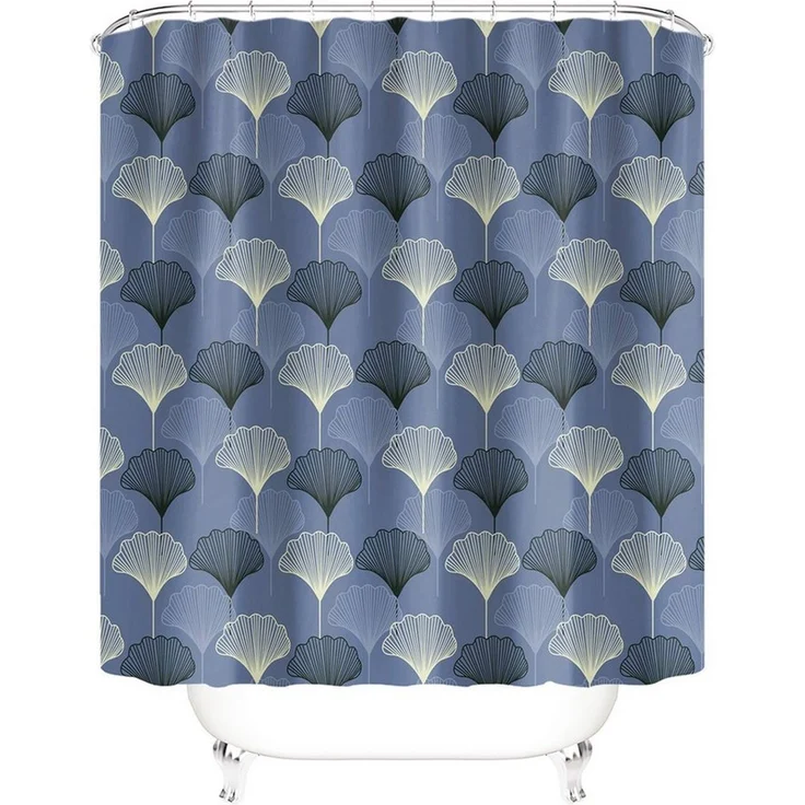 M&W DAS DESIGN Duschvorhang 180x200 Shower curtains Anti schimmel Waschbar – Bild 2