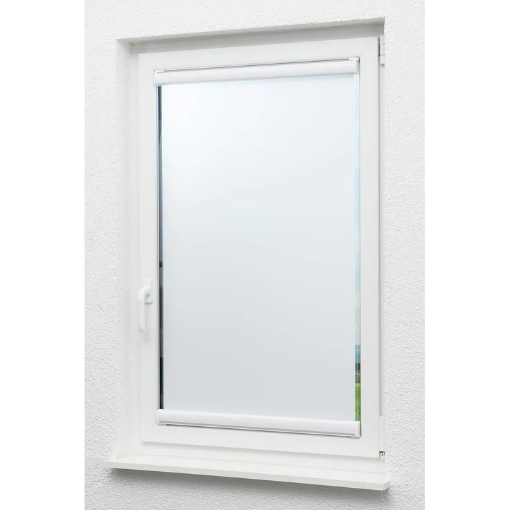 Lysel Outlet Glasleistenrollo verspannt Tageslicht, (B x H) 85cm x 175cm in weiß/reinweiß – Bild 7