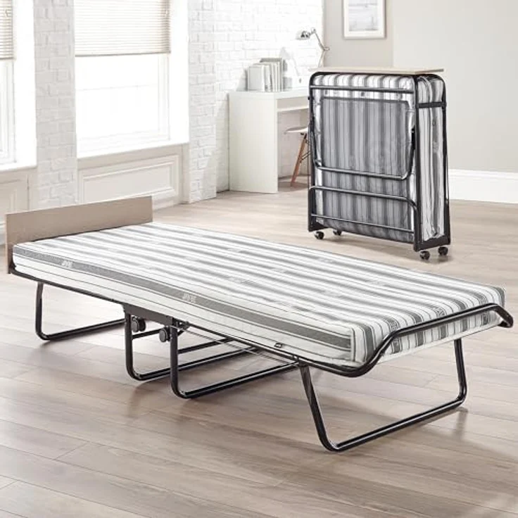 JAY-BE Supreme Folding Bed with Rebound Klappbett, Stahl, Schwarz, 197 x 78 x 51 cm – Bild 10