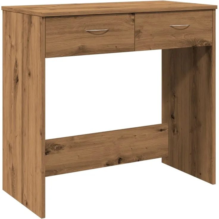 vidaXL Schreibtisch Artisan-Eiche 80x40x75 cm Holzwerkstoff 855993