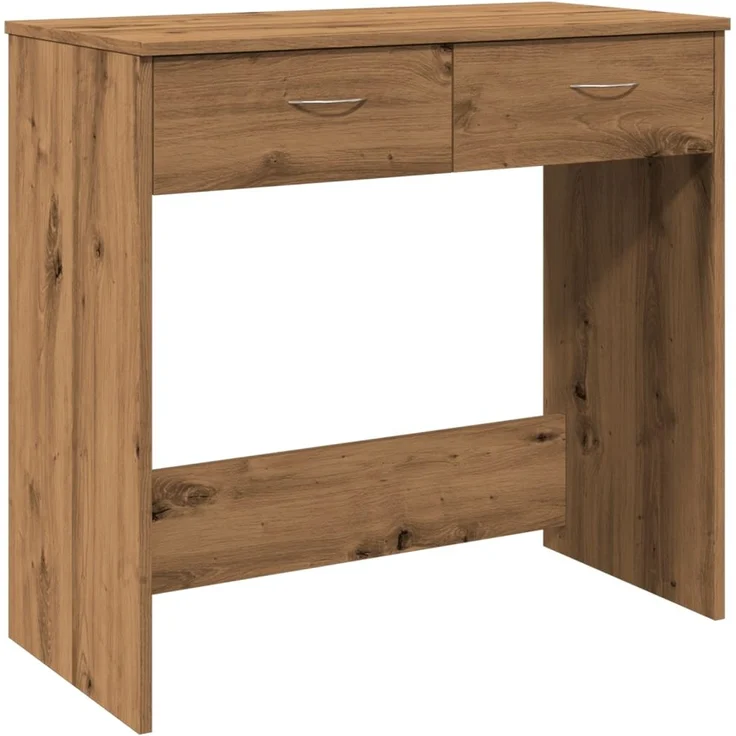 vidaXL Schreibtisch Artisan-Eiche 80x40x75 cm Holzwerkstoff 855993 – Bild 1