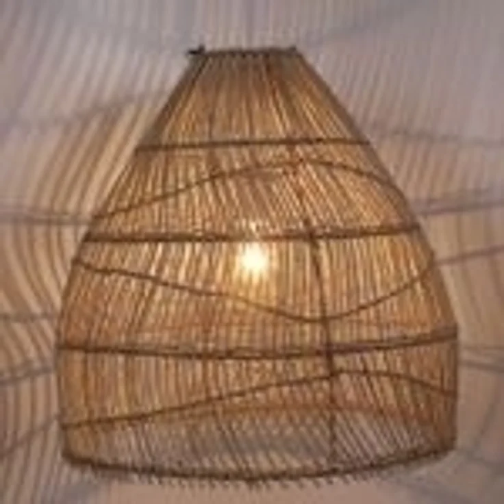 Rattan Lampe Nora – Bild 3