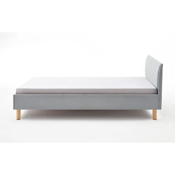 KAWOLA Bett LEO Polsterbett Stoff blau 120x200cm – Bild 7