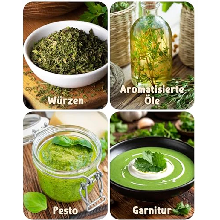 ZenGreens® - Bio Kräuter Samen Set - 15 Kräutersamen für den einfachen Anbau im Garten, Balkon oder Hochbeet - Pfalnzensamen - Saatgut – Bild 12