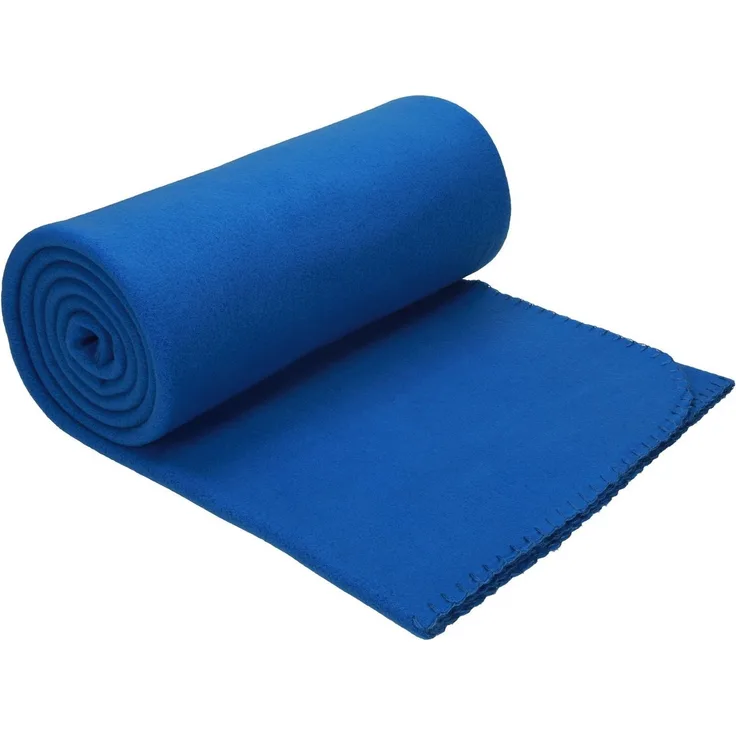 Wohndecke Luxus Fleecedecke Kuscheldecke Größe 130x170 cm Farbe blau, Betz