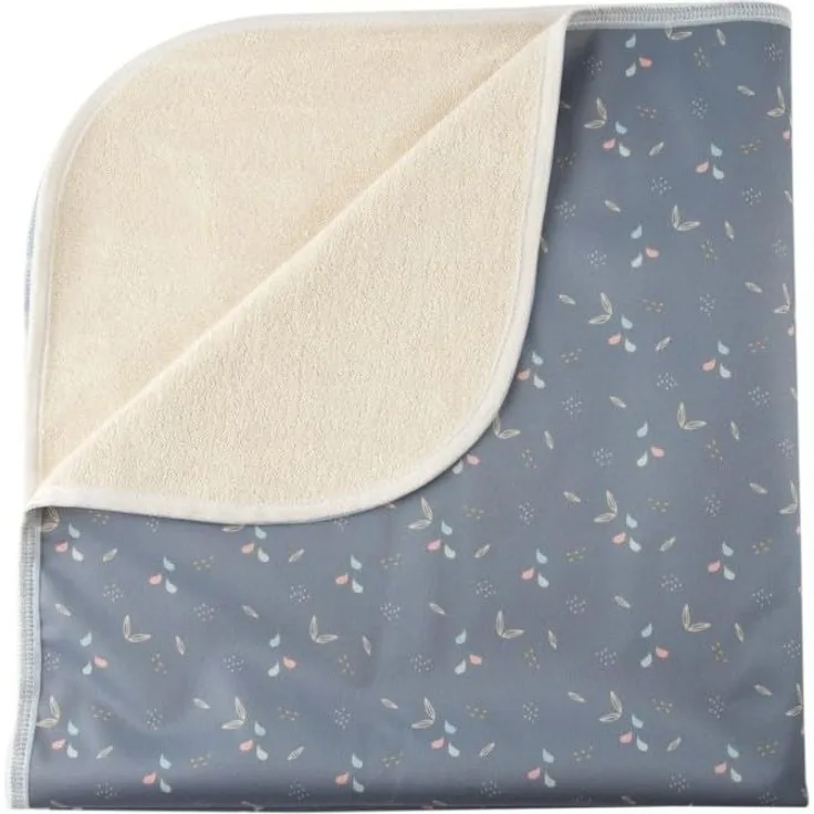 Popolini Wickeldecke Wickelunterlage 65x65 cm (Dunkelgrau)