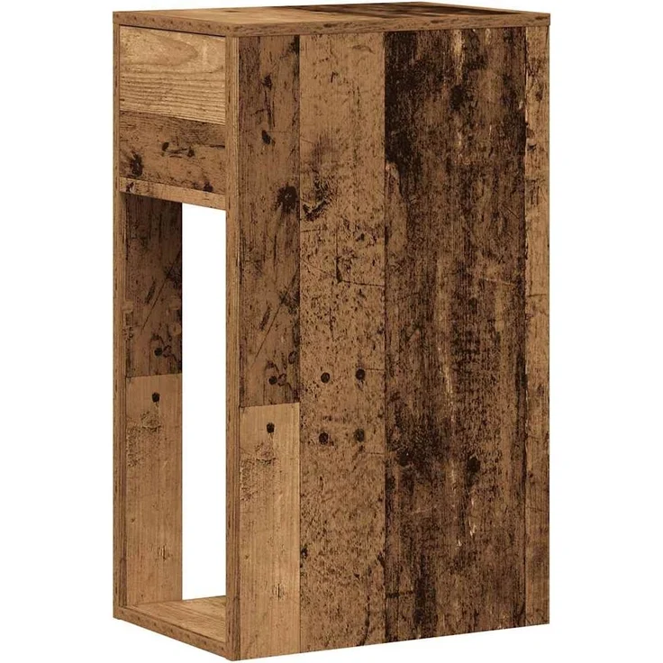 vidaXL Computerschrank mit Schublade Altholz-Optik 30x44x74 cm 858738 – Bild 6