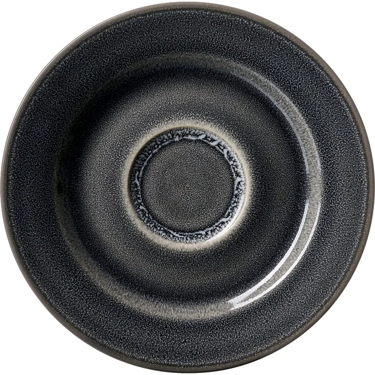 Ritzenhoff & Breker 'TOLEDO' Untertasse, Steinzeug anthrazit, 13 x 2 x 13 cm, spülmaschinengeeignet – Bild 1