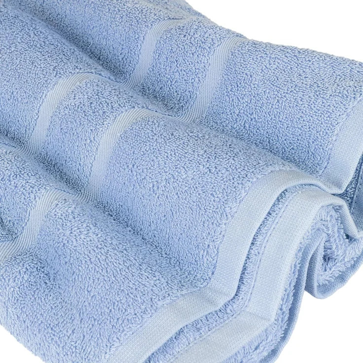 StickandShine Handtuch Handtücher Badetücher Saunatücher Duschtücher Gästehandtücher Hellblau – Bild 5