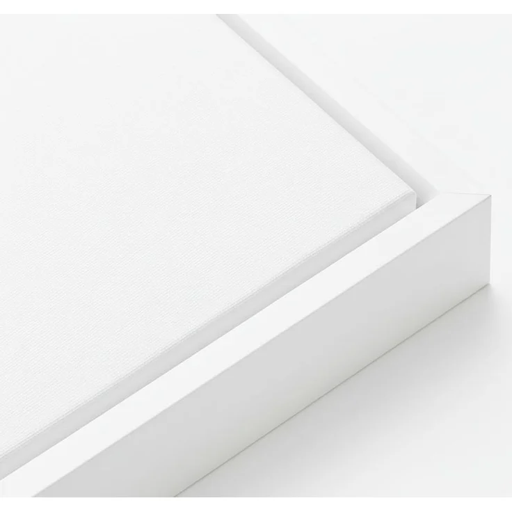 Wallity 'Huhu748' Dekoratives gerahmtes Leinwandbild (2-teilig), Mehrfarbig, 100 x 25 cm – Bild 2