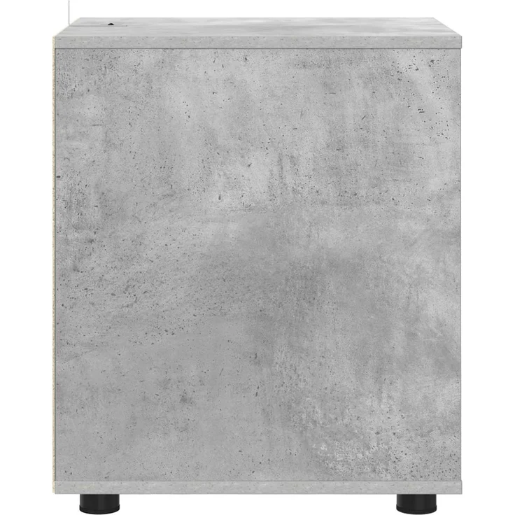 vidaXL Aufbewahrungsschrank 40 x 48 x 57 cm Holzwerkstoff Betongrau 888840 – Bild 7