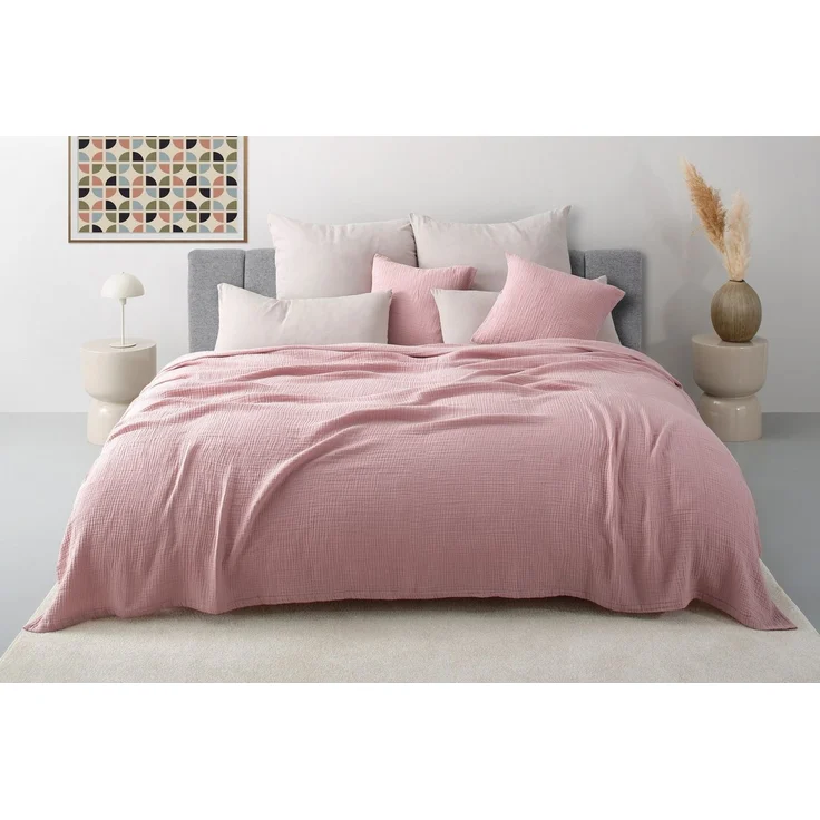 OTTO home Tagesdecke Bailee, weiche Musselin Qualität, viele Farben erhältlich, ab 140x200 cm – Bild 4
