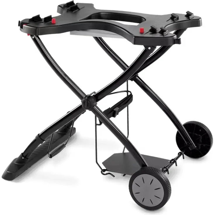 Weber Rollwagen/Für Gasgrills der Q-Serie, Klappbares Design mit Rädern, Integrierter Tragegriff, 16,5 x 75,5 x 71,5 cm (eingeklappt), 63,5 x 53,5 x 71,5 cm (ausgeklappt) – Bild 15