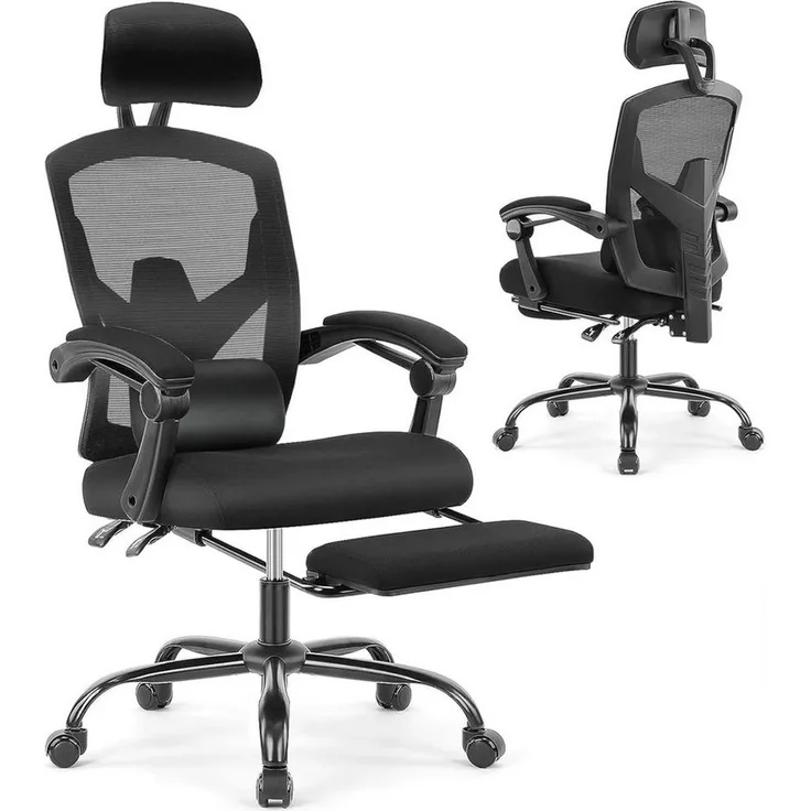 DUMOS Kommode mit Schubladen - Kommoden & Sideboards für Schlafzimmer Geeignet, Komodenschrank mit 4 Schubladen, Stoffkommode mit Stabilem Stahlrahmen, Ideal für Schlafzimmer, Wohnzimmer (Grau)