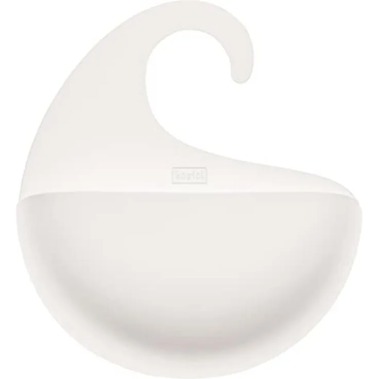 Koziol Utensilo Surf XL, Aufbewahrungskorb, Hängefach, Organic Recycled, Recycled White, 1441125