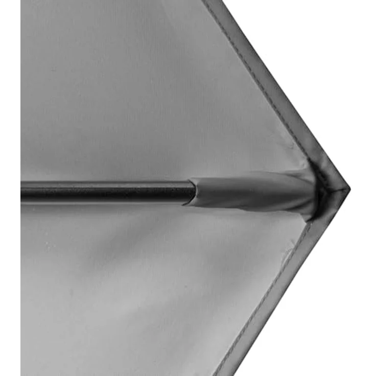 Derby 'Basic Lift neo 180' Sonnenschirm, mit Höhenverstellung, grau – Bild 4