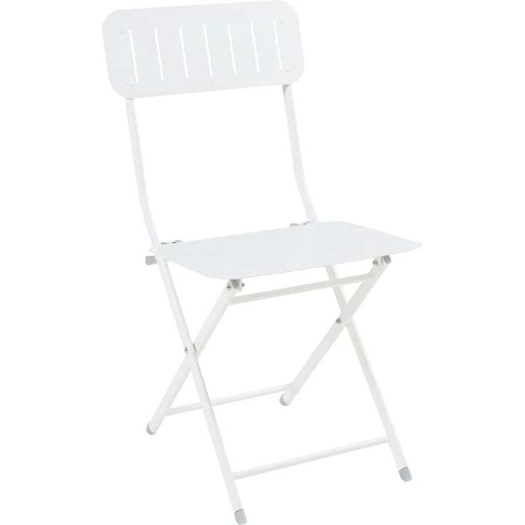 Klappstuhl Sande 2er Set Stahl Weiß [en. casa] – Bild 5