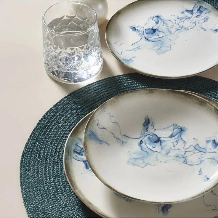 Tafelservice (24-teilig), 'GBSRD24KY41023178', Mehrfarbig – Bild 3