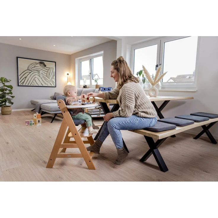 Hauck Alpha Play Tray White Spielbrett Motorikspielzeug – Bild 3