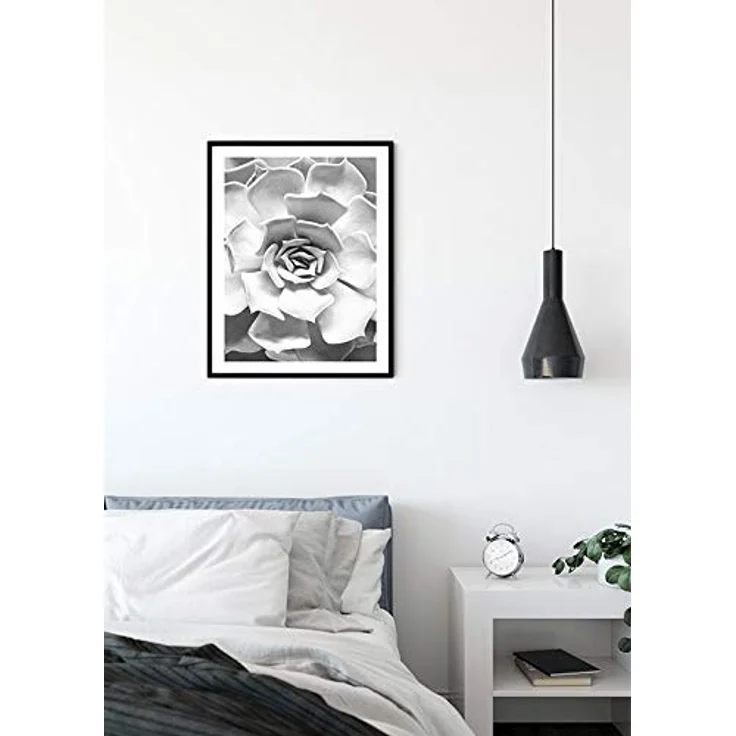 Komar Wandbild Succulent Closeup, Premium-Poster mit seidenmatter Oberfläche, 40 x 50 cm, ohne Rahmen, MADE IN GERMANY – Bild 3