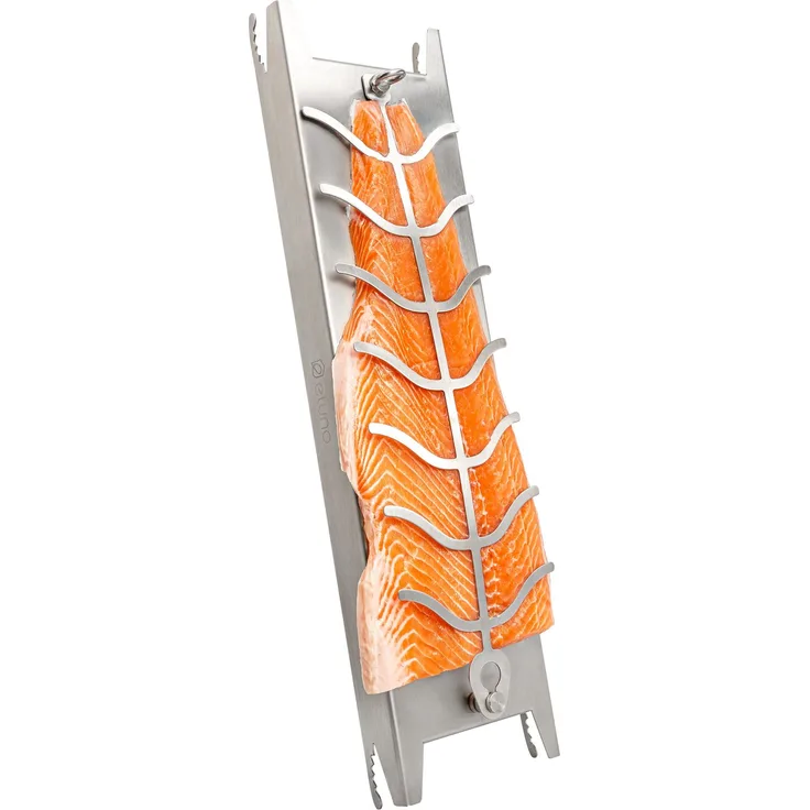 eluno Flammlachshalter für 3 Stufen aus Edelstahl, ca. 16 x 60 x 4 cm (B/H/T)
