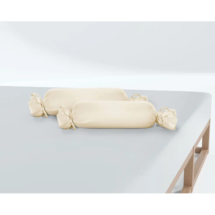 biberna Feinjersey-Kopfkissenbezug, kitt, 15x40 cm – Bild 3