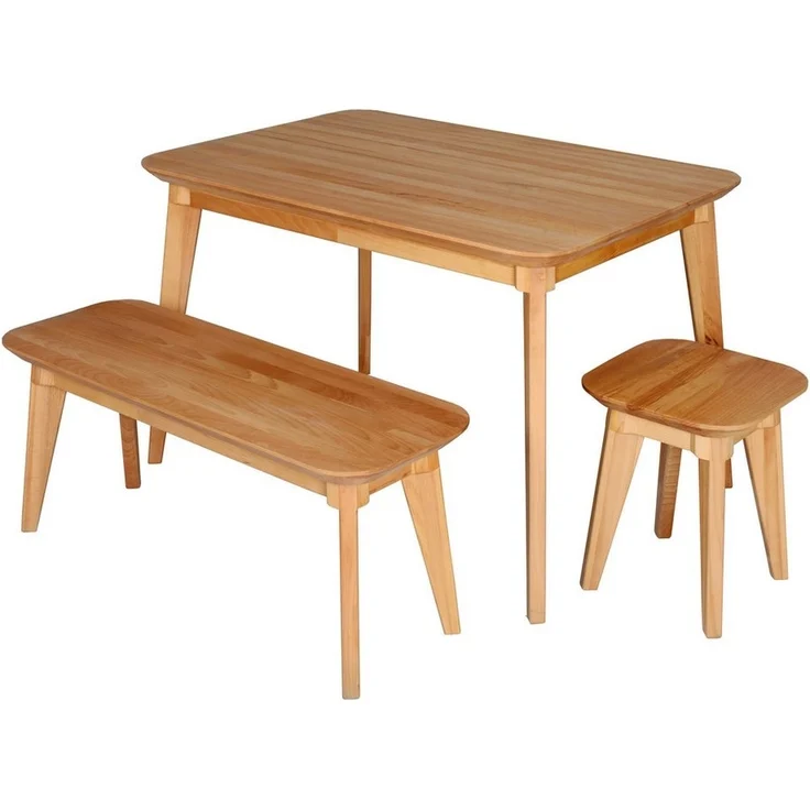 Krok Wood Sitzbank Paris aus Massivholz – Bild 3