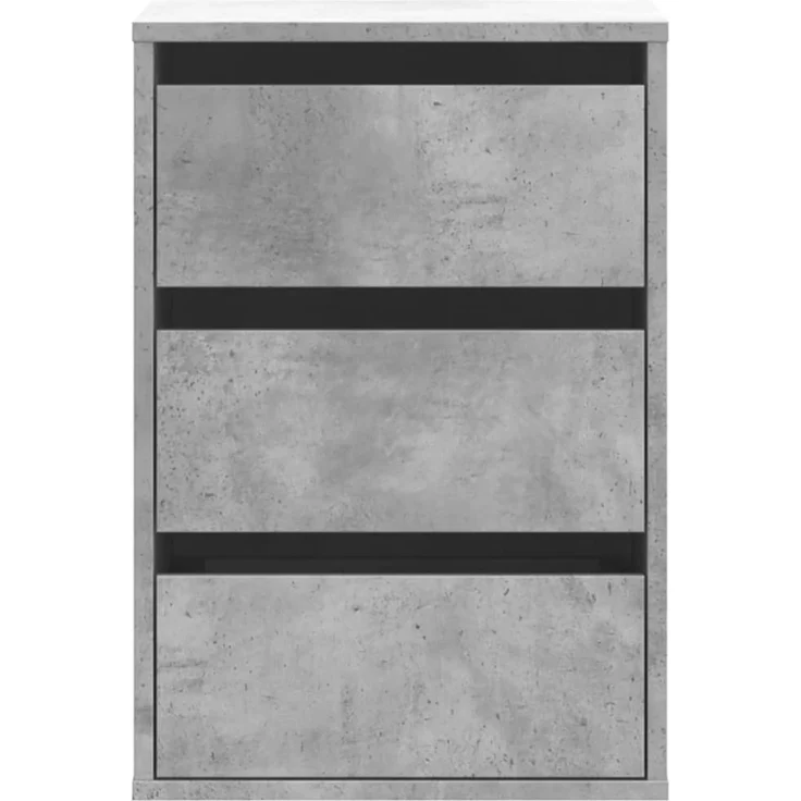 vidaXL Kommode Betongrau 40x41x58 cm Holzwerkstoff 852837 – Bild 4