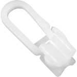 Bestlivings Gardinenröllchen, (50-St), X-Gleiter für Vorhangschienen zum aufhängen von Dekoschals & Gardinen