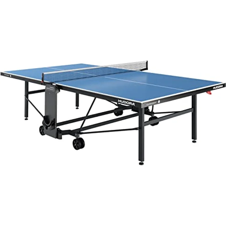 Hudora 'Tournament' Tischtennisplatte, Melaminharz blau, 187 x 274 x 91 cm – Bild 5