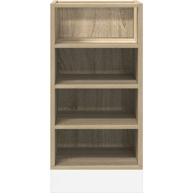 vidaXL Unterschrank Riga Sonoma-Eiche 40x44,5x81,5 cm Holzwerkstoff 854204 – Bild 3