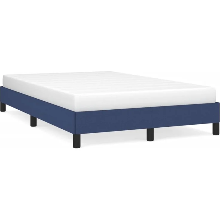 vidaXL Polsterbett, Stoff, 25,0 cm, Blau, 120x190 cm – Bild 2