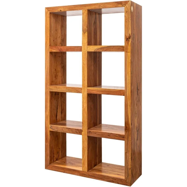 Regal CUBUS Akazie 96x35x174 honig lackiert OXFORD #0336