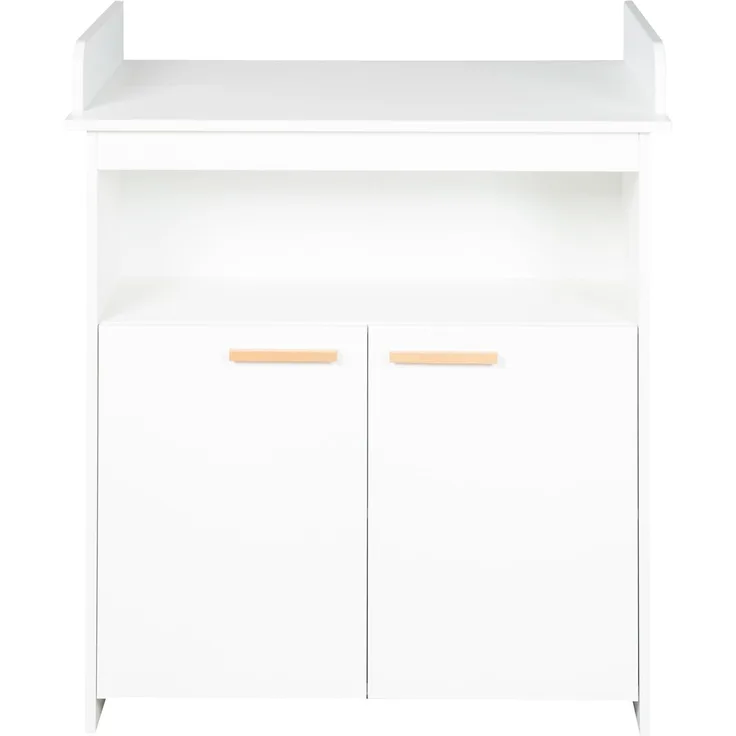 roba Wickelkommode 'Anton' mit Wickelansatz - 2 Türen - 1 Fach - Wickelhöhe 90 cm - Weiß
