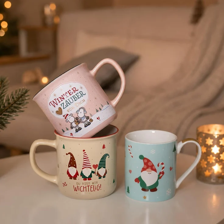 Tasse Becher 35cl Geschenk Weihnachten Adventszeit Sheepworld WICHTELIG 51214 – Bild 6