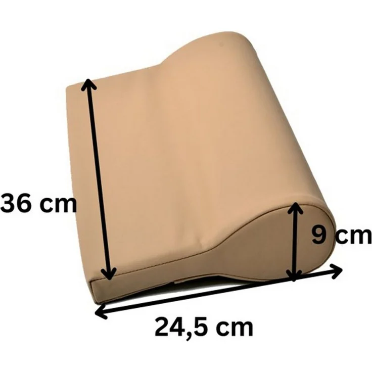 Duke-Handel Nackenkissen Nackenkissen, Nackenpolster, Nackenhörnchen, Stützkissen, 1-tlg, ölabweisender Kunstlederbezug - "Super-Soft" - angenehm und weich – Bild 3