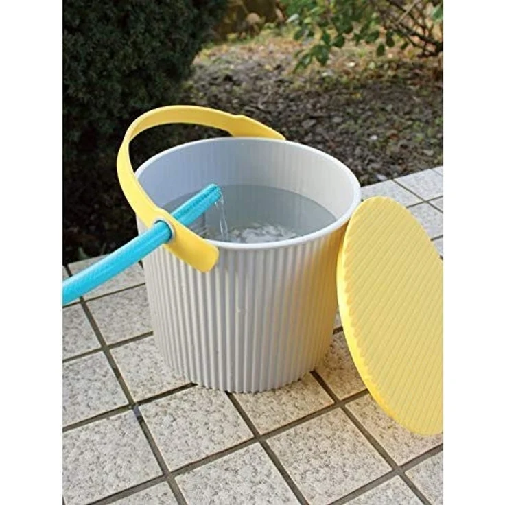 Hachiman Omnioutil Eimer groß LL Grau/Gelb 20 Liter – Bild 2