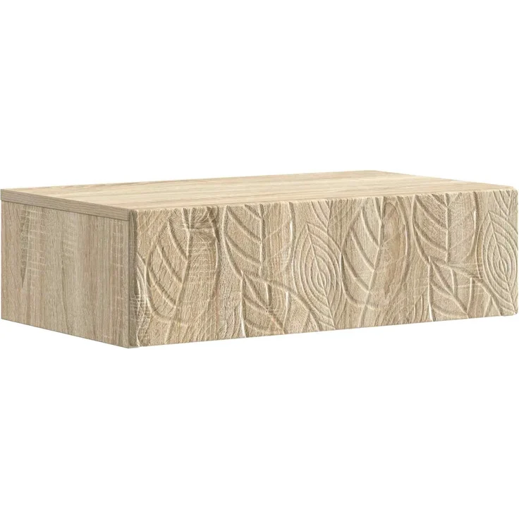vidaXL Wandmontierter Beistelltisch 87,5 x 34,5 x 17 cm Holzwerkstoff 898837 – Bild 2